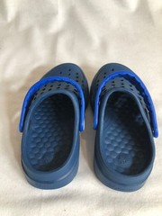 JoyBees Kids ACTIVE CLOG Navy Blue & Royal Blue Sz 6-7