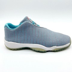 Nike Jordan Future Low GG Wolf Grey Blue White Kids Size 7 Sneakers 724814 014