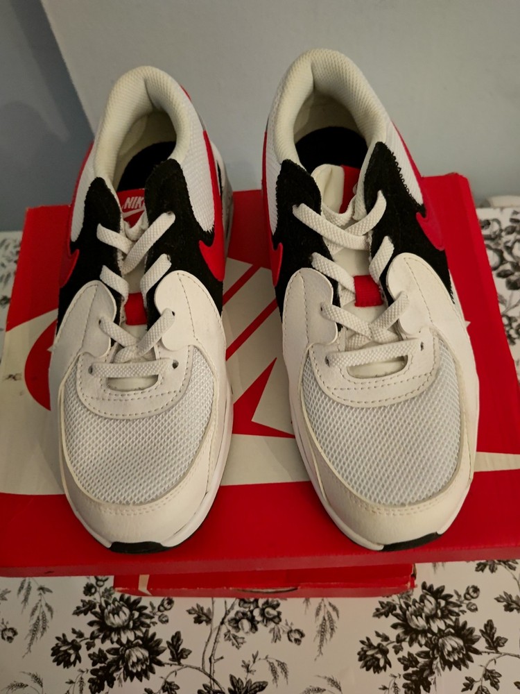 Nike Air Max Excee (PS) – Red/White/Black/Gray – US Kids Size 2.5Y