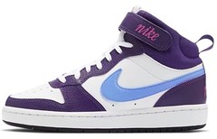 [CD7782-106] -Youth- Nike Court Borough Mid ‚White Purple Blue‘ GS
