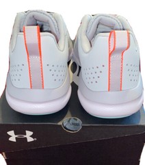 Under Armour Assert 9 Grade School Kids‘ Running Shoes, Size 7Y gray/white
