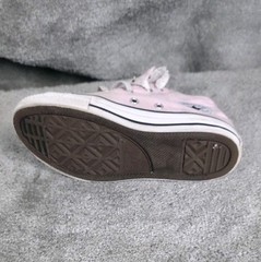 Converse | Pink Chuck Taylor All Star High-Top Sneakers | Youth Size 1