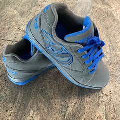 Heelys Propel 2.0 Youth 7 Gray Blue 770508 Shoes