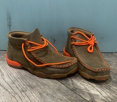 Twisted X Youth Chukka Driving Mocs, 2.5