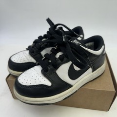 Nike Dunk Low Panda Black White Kids Size 11C CW1588-100 Youth Sneakers Shoes