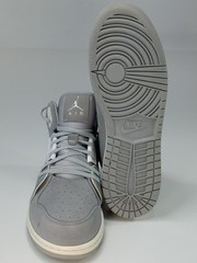 Nike Jordan 1 Flight 2 Sneakers 631784-014 Gray Youth Size 7Y