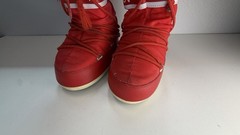 Moon Boot Original Red Nylon Snow Boots kids EU 31 34 Kids 13.5 – 2.5