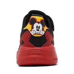 Adidas Kids Disney Mickey Mouse Black Red Yellow Strap Sneakers Shoes