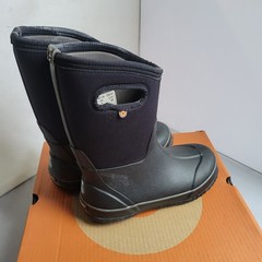 Bogs Kids Neoclassic Solid Waterproof Insulated Boots Youth Size 5 Black Durable