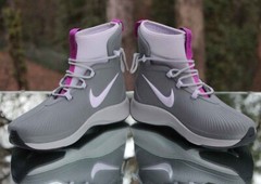 Nike Binzie Boot Smoke Grey Size 5Y Violet Frost BQ5380-003