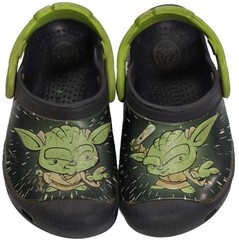 CROCS Star Wars Baby Yoda Grogu Toddler Clogs Size 6/7 Boys Girls Unisex Sandals
