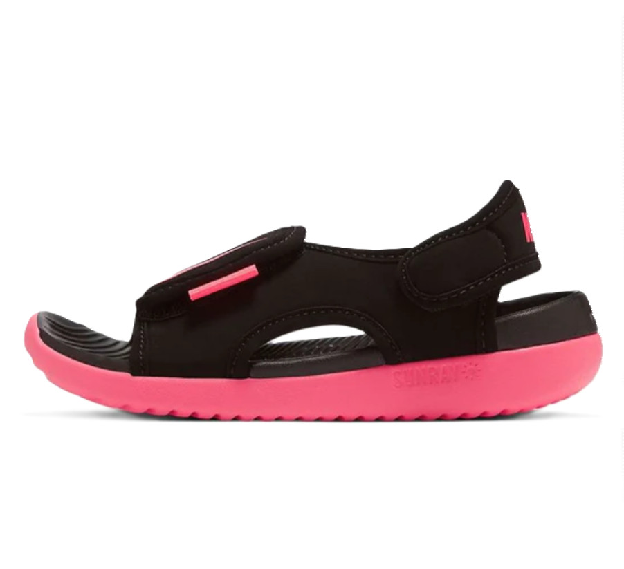 Nike Sunray PS Adjust 5 V2 Black Racer Pink DB9562-002 g