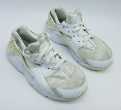Nike Air Huarache Run (GS) Toddler Kid’s Size 13C Running Shoes Triple White