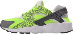 Nike Air Huarache „Big Kid’s „Run Print Green Grey White Running GS 704943-300