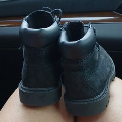 Toddler Black Timberland Boots