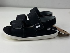 NWT See Kai Run Jaylen Black Dual Strap Water Friendly Sandals Size 12