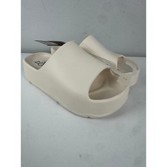 Art Class Edie White Cream Platform Slide Sandals Kids Size 2 New