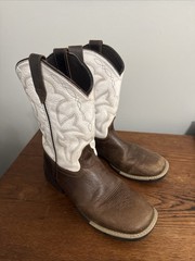 Kids Roper Square Toe Boots- 7 Big Kids