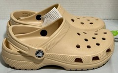 Crocs Classic Slip-On Clogs Grade School Size 6 – Beige Color-way (New)