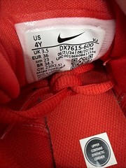 U57625 with box Nike Star Runner 4 NN GS Red White Youth 4Y Running Shoe G1N