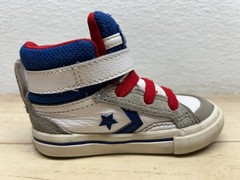 Converse All Star Pro Blaze Strap Leather High Top Sneakers Kids Size 5