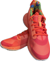 NIB Under Armor Curry 7 Sour Patch Kids Orange Size Kids 2.5Y