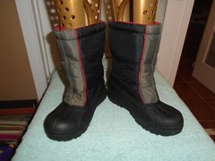 Sorel Snow Command Youth US 5 Black Snow Boot