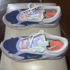 Nike Air Max Bolt GS Shoes Kids 7Y Womens Size 8 Purple CW1626-500 Sneakers