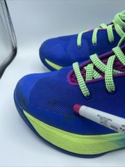 Under Armour 7Y Wardell SC Stephen Curry Sneakers Blue And Green Shoes