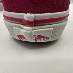 Vans Old Skool Rainbow Logo Pink Suede & Canvas Kids Shoes Size 1.5