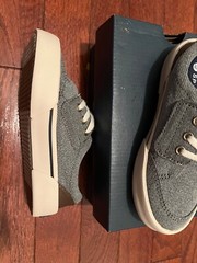 Sperry Harbor Tide Jr light gray toddler size 9 new with box