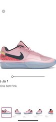 Nike Ja 1 PE Med Soft Pink/ Diffused Blue Sneakers