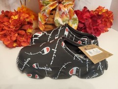 Champion ~ Super Meloso Warped ⚫ Youth Size 5 ~ Clog Slip On Shoes ~ New