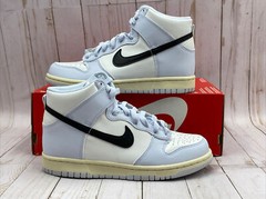 Nike Dunk High GS Football Grey Black Youth Size 6.5Y DB2179-110 New