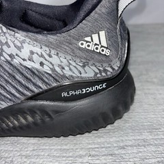 adidas Alphabounce Shoes Mens Size 5.5 Women’s Size 7.5 Black Running DA9704