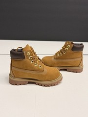Timberland Premium 6” Waterproof Boots Wheat Toddler Size 8C Kids Nubuck