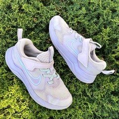 Nike Cosmic Runner Little Kids Athletic Shoes Size 1Y Light Purple Sneakers