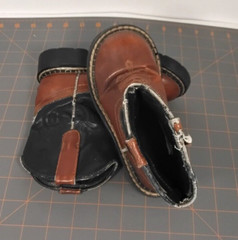 Child Roper Western Boots Size USA 9