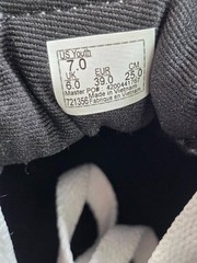 Vans Old Skool Youth Sneakers Size 7 Black White Suede Canvas Skate Shoes