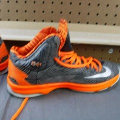 Nike KD Kevin Durant BHM Multi Color size 5Y 555641 003 used nice shape
