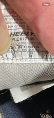 Heelys Youth Roller Skate Shoes Size Youth 3 Vintage Style 7136 Navy & White