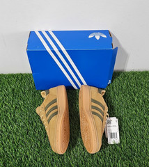 Adidas Handball Spezial J – Golden Beige /Focoli /Gum – Kid’s Size 6.5 – JP8018