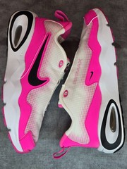 Nike Air Max Nova – White Laser Fuchsia Black (FN4446-101) Youth Size 5Y / 6.5W