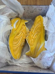 Size 6 Sonic The Hedgehog x Puma Inverse Tails 404402-01 Yellow Sizzle NEW W/box