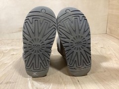 Ugg Australia Boot Bailey Button Gray Kids Ugg Bailey Lined Unknown Size 9″ Long