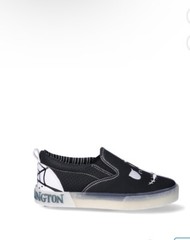 Nightmare Before Christmas Jack Skellington Shoes Youth Size 4 Canvas Slip On
