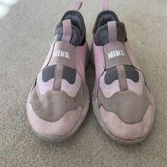 Nike Flex Runner 2 GS Pink Grey Slip-On Youth Shoes Size 4Y DJ6038-600 Athletic