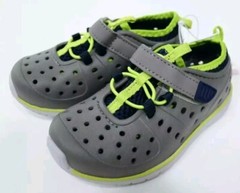 Kids Member’s Mark Gray Lightweight Rubber Play Sneakers Size 10M NEW