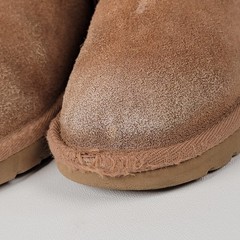 Ugg Boots Mini Bailey Snaps Chestnut Kids Size 9 US 26 EU