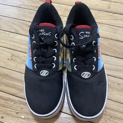 Heelys The Simpsons Youth US Size 5 Y2k Black Graphic Wheel Cover (No Wheels)